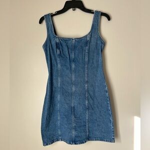 Abercrombie & Fitch Blue Denim Mini Dress